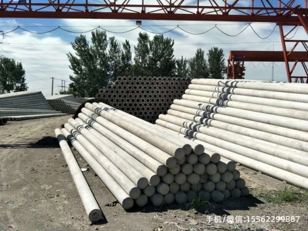 临渭190*10米非预应力水泥电线杆